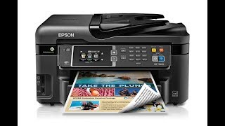 Epson WF-3620 - How to clean printer - Not Printing Black