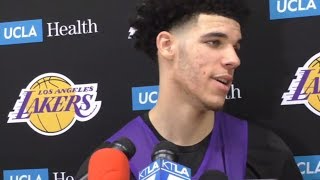 Lonzo Ball says he is 'playing for sure' in Lakers' opener | ESPN