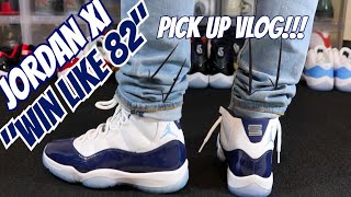 JORDAN XI "WIN LIKE 82" PICK UP VLOG | REVIEW & ON FEET
