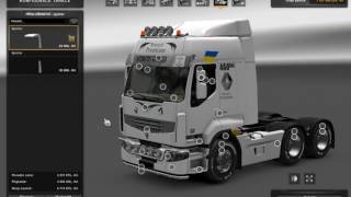 [ETS2]Euro Truck Simulator 2 Renault Premium Reworked v 3.8
