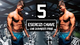 I 5 MIGLIORI ESERCIZI PER UN FISICO ESTETICO *DEVI FARLl*