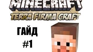 ГАЙД по TerraFirmaCraft #1 Начало начал)