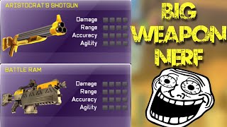 BIG Weapon NERF! - Respawnables Update!