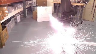 Massave 10,000 Joule RailGun For You 20,000 Peeps! WOW That's A Lot!