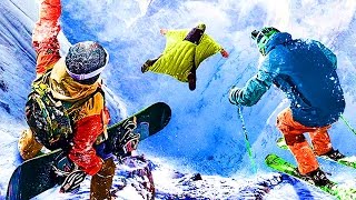 Steep - БЕЗУМНЫЕ ТРЮКИ! [1080p-60FPS]