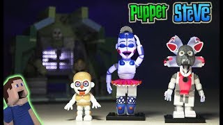 Five Nights at Freddy's Control Module Mcfarlane Toys Fnaf Ballora Bibybab Lego Unboxing Playset