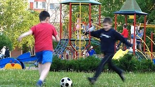 Дети играют. Дети на улице играют. Футажи для видеомонтажа. Футаж дети