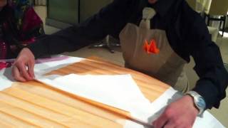 How to - Δίπλωμα πετσέτας σε σχήμα πουκάμισο