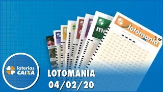Resultado da Lotomania - Concurso nº 2045 - 04/02/2020