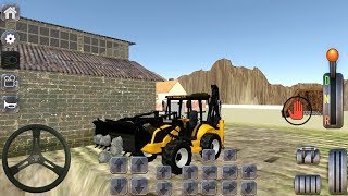 Tractor Excavator Dozer Driving Simulator | Level 10 - Android Gameplay FHD