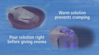 How to Give a Large Volume Enema to Your Child at Home