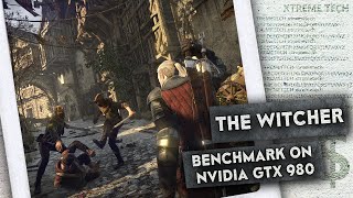 The Witcher 3 : Benchmark on Nvidia GeForce GTX 980 [FPS]