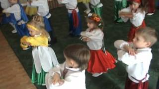 Танец:"Одна Калина" на осеннем утреннике в дет. саду