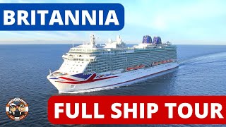P&O Britannia Ship Tour – New post 2019 Refit