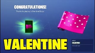 Fortnite overtime challenges.Valentine wrap - Powder skin new style