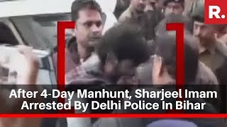 After 4-Day Manhunt, Sharjeel Imam Arrested By Delhi Police In Bihar | Biggest Story Tonight