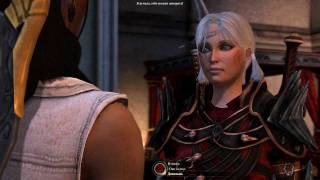 Dragon Age 2: Изабелла получила по морде.
