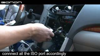 Toyota Camry DIY Installation Guide For Eonon Specific Car DVD GPS D5106