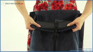 Сумка-тележка хозяйственная на 2-х колесах Garmol JEANS TWO 224TW
