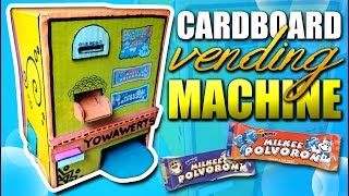 Cardboard Vending Machine | Requires Money!