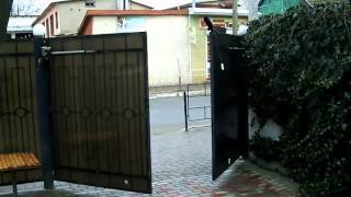 Электропривод распашных ворот