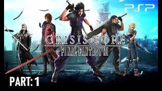 Crisis Core: Final Fantasy VII - PSP Gameplay Part 1