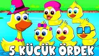 5 Küçük Ördek | Türkçe 5 Little Ducks | Beş Küçük Ördek Çizgi Film Bebek Şarkıları | Balon TV