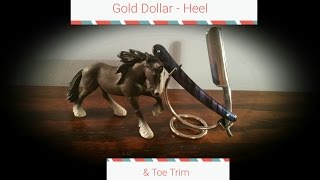 Gold Dollar - Heel & Toe Trim