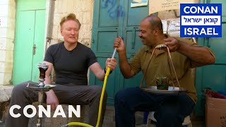 Conan Goes Hookah Shopping In Bethlehem  - CONAN on TBS