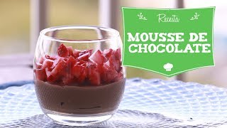 Receita Mousse de Chocolate Vegana | Recheio de Bolo