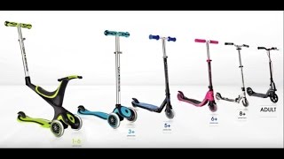 Globber 2017 - Toutes nos trottinettes
