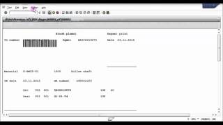 How to manually print out a Transfer Order TO in SAP Warehouse Management  -  SAP WM Video