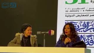 مصر العربية | أنجي المقدم: أبي مدمن قراءة.. ومعرض الكتاب متعة
