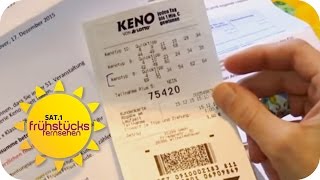 Lotto-Gewinner auf Hartz IV | SAT.1 Frühstücksfernsehen