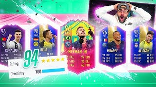 OMG!! THE BEST 194 DRAFT EVER! FIFA 19 Ultimate Team Highest Rated Draft