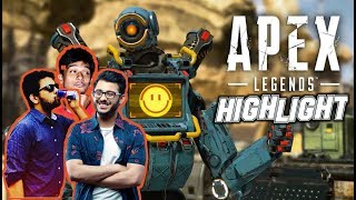 APEX LEGENDS × First Time Playing With Carry Minati & DaddyCool