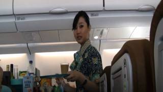 On Garuda from Nagoya to Perth (Dec 2009)