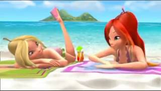 Winx - Мамбочивамбо / Mambochiwambo - RUSSIAN (Винкс на пляже)