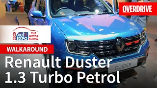 First Look: Renault Duster 1.3 Turbo Petrol | AutoExpo 2020 | OVERDRIVE
