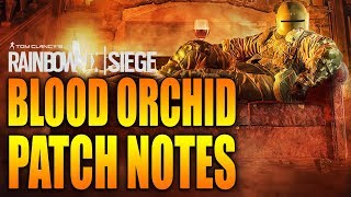 Rainbow Six Siege - In Depth:BLOOD ORCHID PATCH NOTES