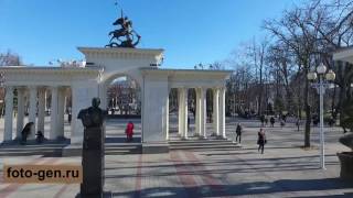 ул. Красная, январь 2017 с высоты птичьего полета.