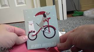 Crusoe Opens Christmas Gifts & Cards from Fans
