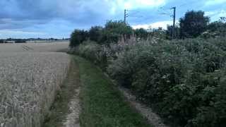 Randonnée en seine maritime. Chemin à pierreval 76