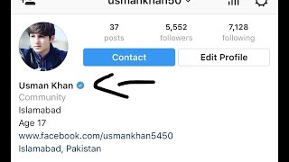 How to get verified on Instagram !! How to get blue tick on Instagram(2018 latest)