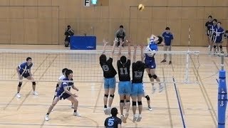 全日本インカレ2018 準々決勝 東海大学vs筑波大学 第5セット バレーボール