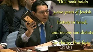 Danny Dannon Complete Smackdown of the Anti-Israel UN Resolution
