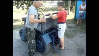 Как сделать самодельный трактор/ Eigenbau traktor / Homemade tractor