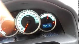 Настройка часов Toyota Corolla Verso! Как настроить часы?
