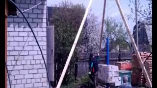 бурим скважину вручную 0-18метров (всего 44,2 метра).