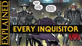 Every Imperial Inquisitor (So Far)